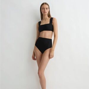 BONDI BORN NWT Large Black Bikini Sculptura Set